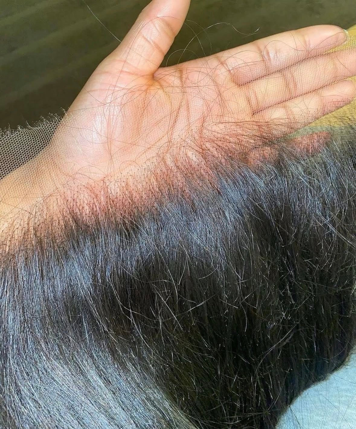 HD RAW LACE FRONTAL NATURAL WAVE 16"