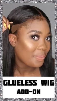GLUEE LESS WIG ADD ON (does not include wig)