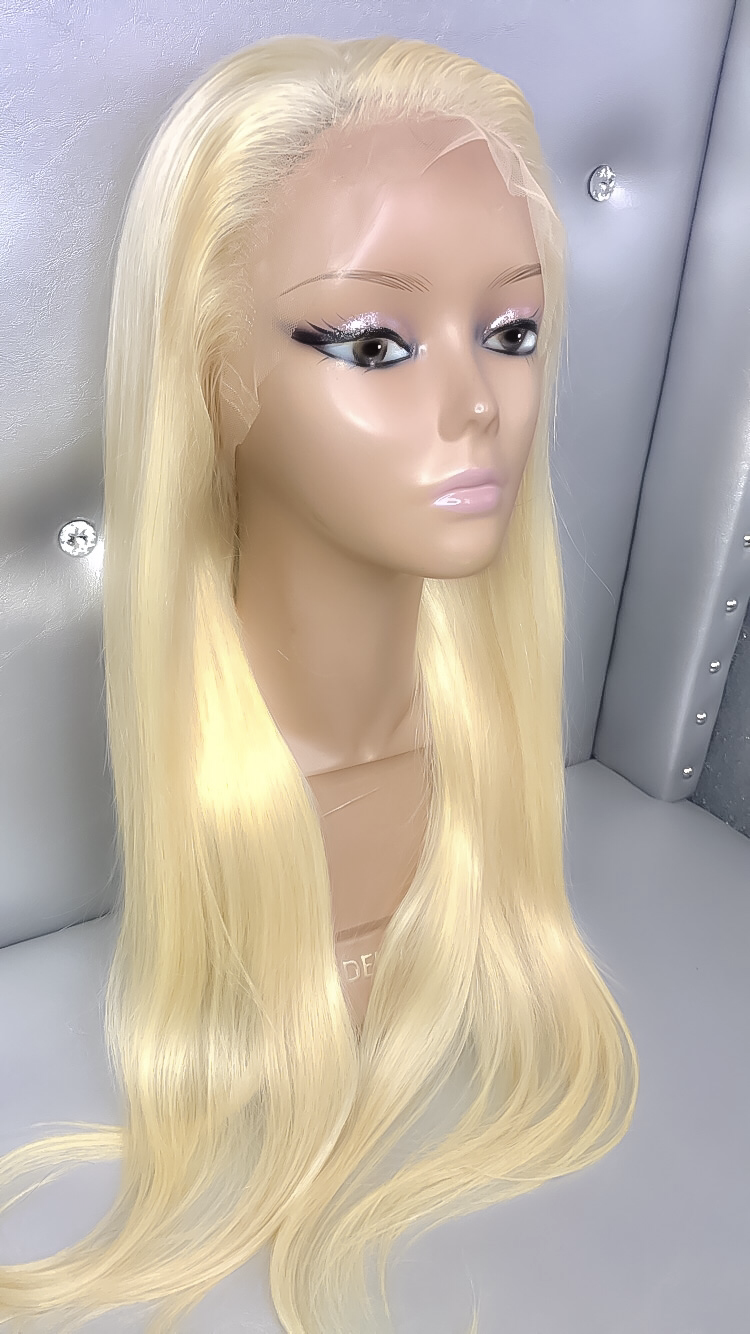 Plantinum Blonde #613 Full Lace Wig