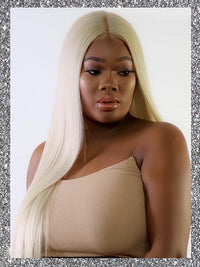 Plantinum Blonde #613 Full Lace Wig