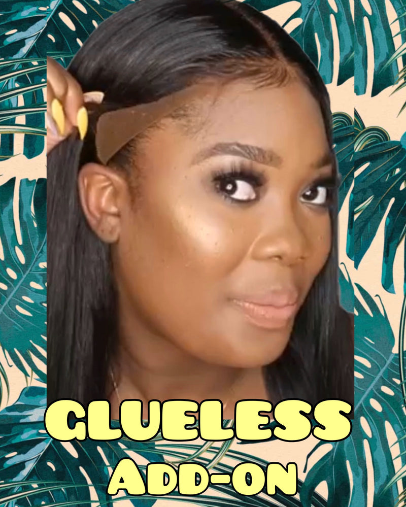 GLUEE LESS WIG ADD ON (does not include wig)